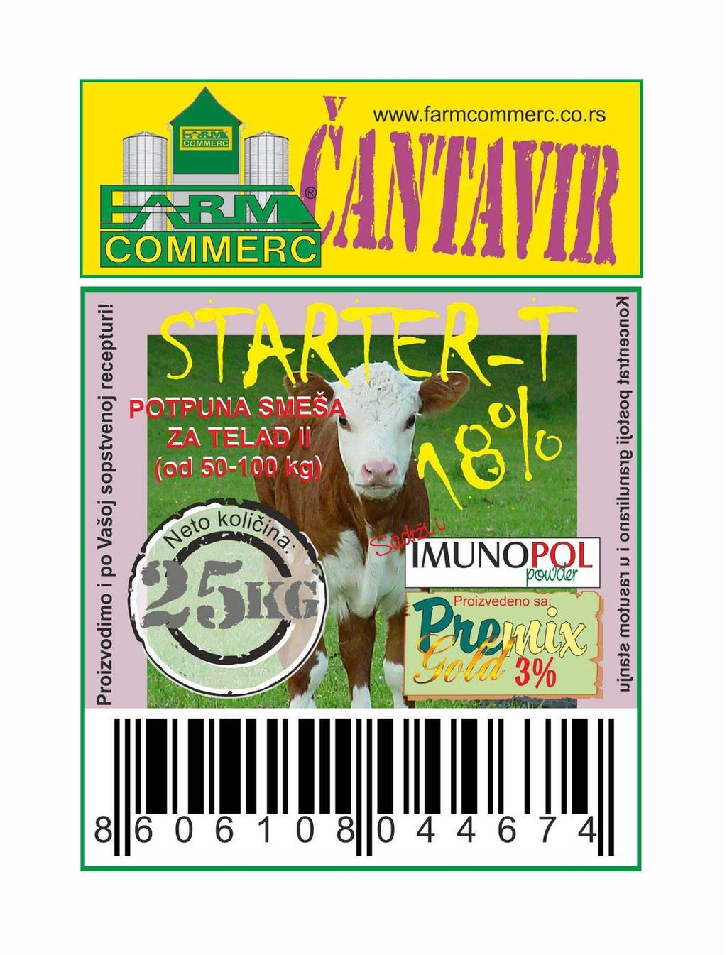 TELAD -STARTER za telad